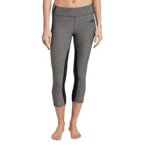 The North Face Dynamix Capri Leggings - Grey/Black - Size Medium